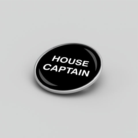 House Captain - 25mm Round Badges