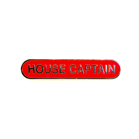 'House Captain' Enamel Bar Badge