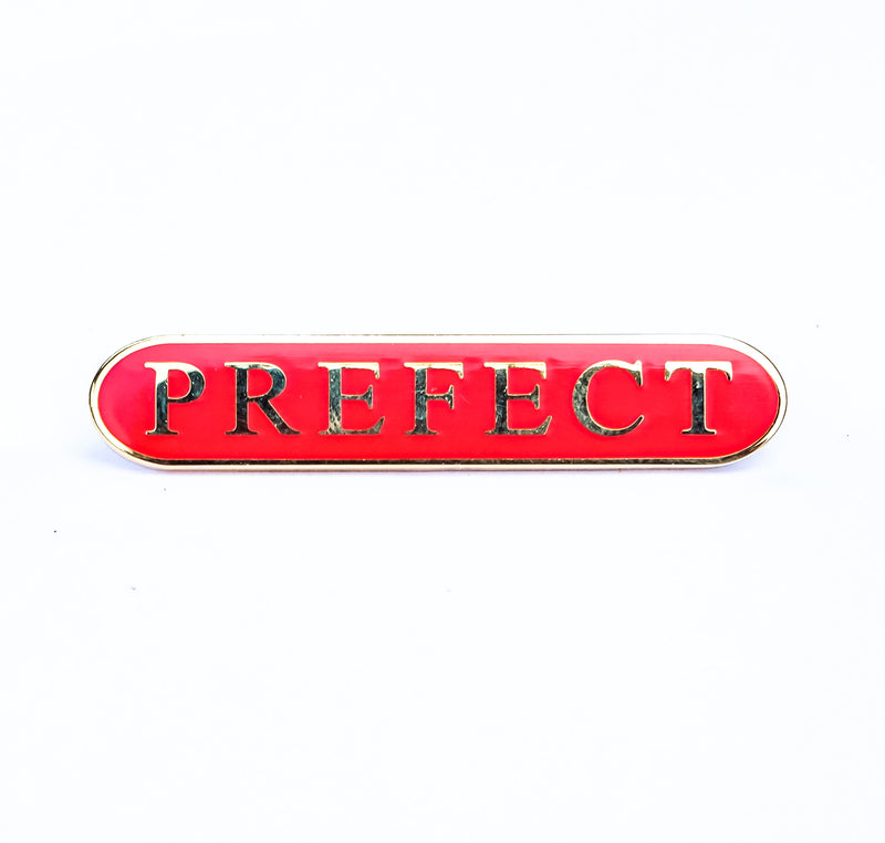 'Prefect' Enamel Bar Badge