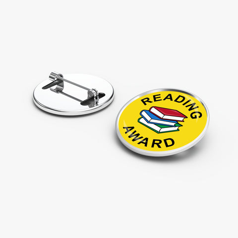 Reading Award - 25mm Round Badge