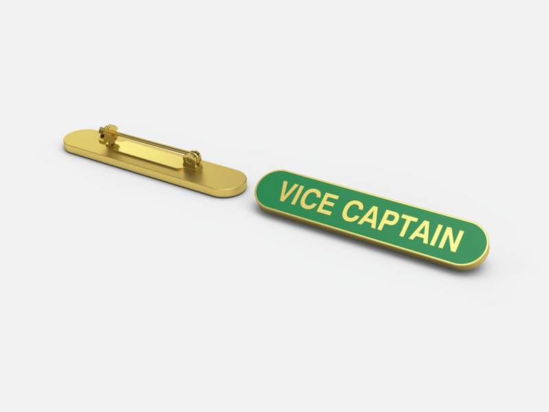 'Vice Captain' Enamel Bar Badge