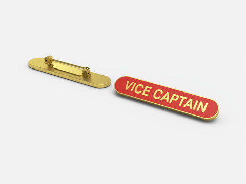 'Vice Captain' Enamel Bar Badge