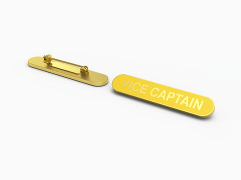 'Vice Captain' Enamel Bar Badge