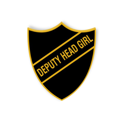 'Deputy Head Girl Enamel Shield Badge