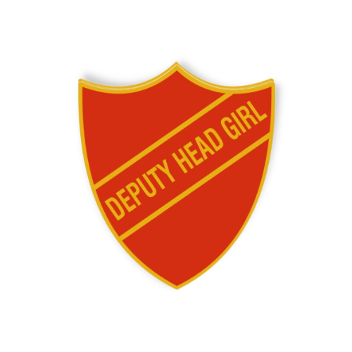 'Deputy Head Girl Enamel Shield Badge