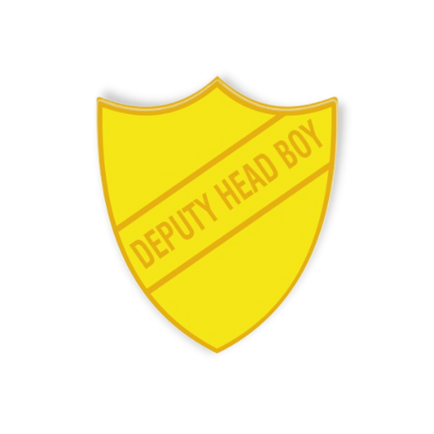 'Deputy Head Boy' Enamel Shield Badge