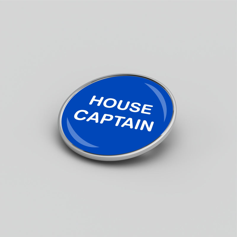 'House Captain' 25mm Round Badges