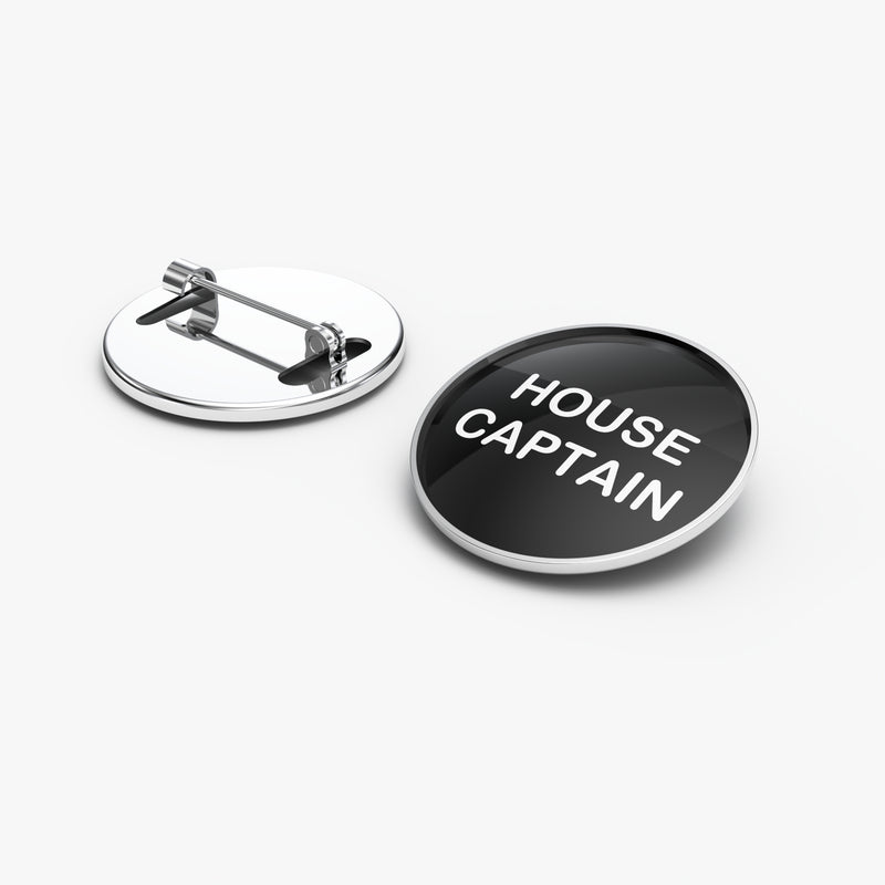 'House Captain' 25mm Round Badges