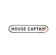 'House Captain' Enamel Bar Badge