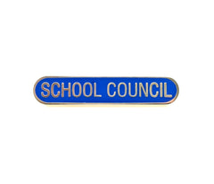 'School Council' Enamel Bar Badge