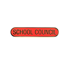 'School Council' Enamel Bar Badge