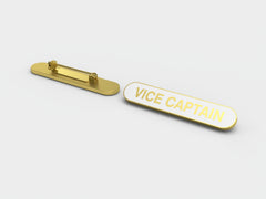 'Vice Captain' Enamel Bar Badge