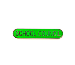 'School Council' Enamel Bar Badge