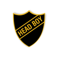 'Head Boy' Enamel Shield Badge