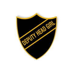 'Deputy Head Girl Enamel Shield Badge