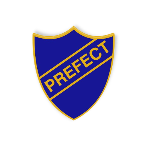 'Prefect' Enamel Shield Badge