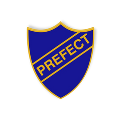 'Prefect' Enamel Shield Badge
