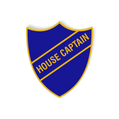 'House Captain' Enamel Shield Badge