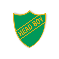 'Head Boy' Enamel Shield Badge