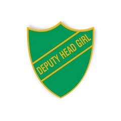 'Deputy Head Girl Enamel Shield Badge