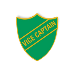 'Vice Captain' Enamel Shield Badge