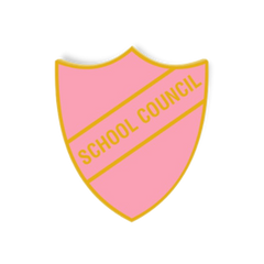 'School Council' Enamel Shield Badge