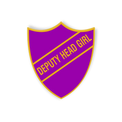 'Deputy Head Girl Enamel Shield Badge