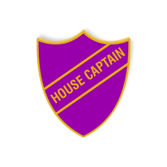 'House Captain' Enamel Shield Badge