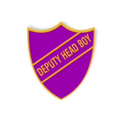 'Deputy Head Boy' Enamel Shield Badge