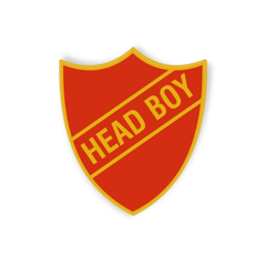 'Head Boy' Enamel Shield Badge
