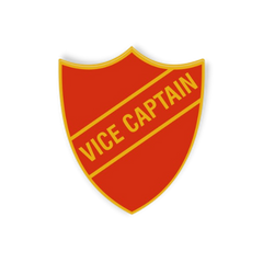 'Vice Captain' Enamel Shield Badge