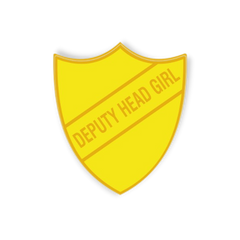 'Deputy Head Girl Enamel Shield Badge